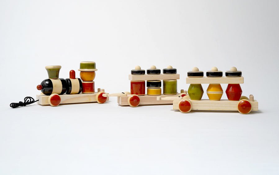 My Train | Wooden Train Toy | Wooden Train Set - Wooden Toys - indic inspirations