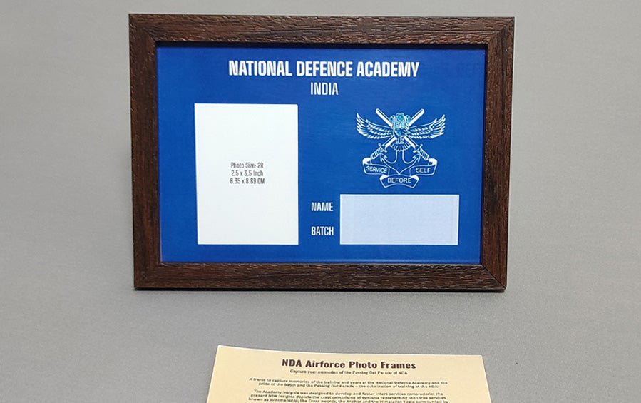 NDA Airforce Photo Frame - Photo frames - indic inspirations