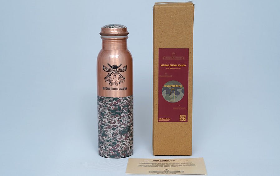 NDA Copper Bottle - Water Bottles - indic inspirations