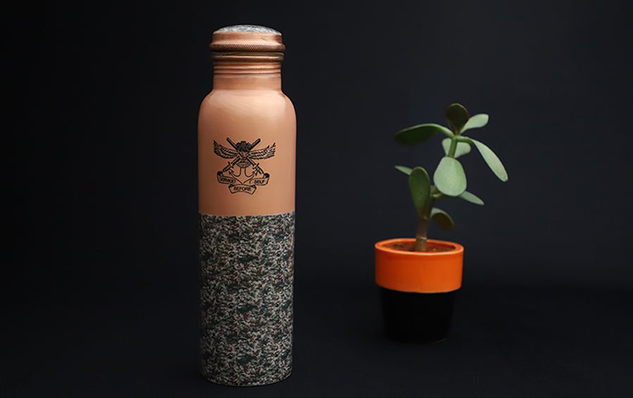 NDA Copper Bottle - Water Bottles - indic inspirations