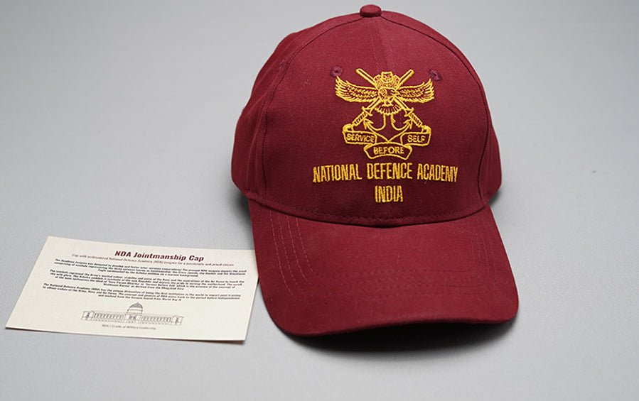 NDA Jointmanship Cap - Caps - indic inspirations