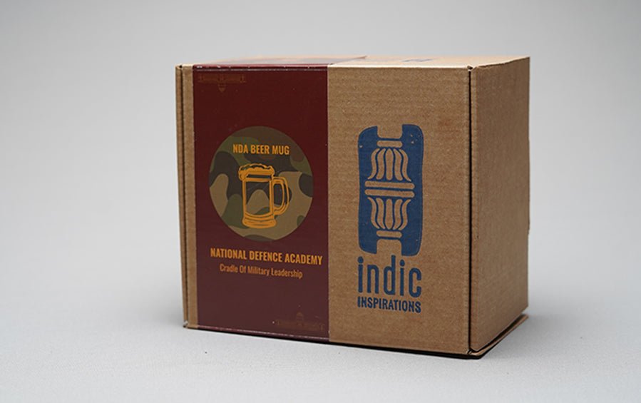 NDA Logo - Beer Glass - Beer Mugs - indic inspirations