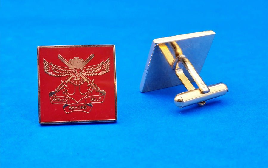 NDA Logo Cufflink - Square - Cufflinks - indic inspirations