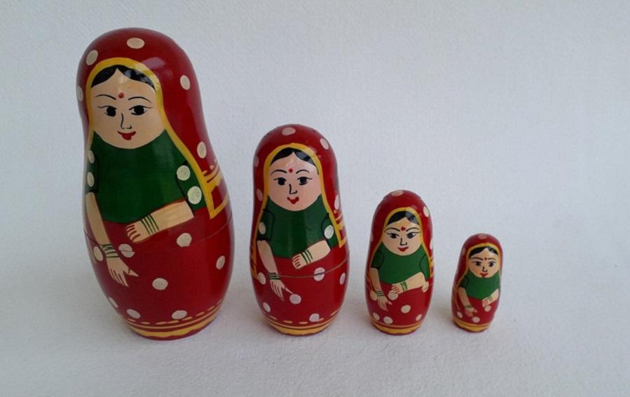 Nesting Dolls - Rani - Nesting Dolls - indic inspirations