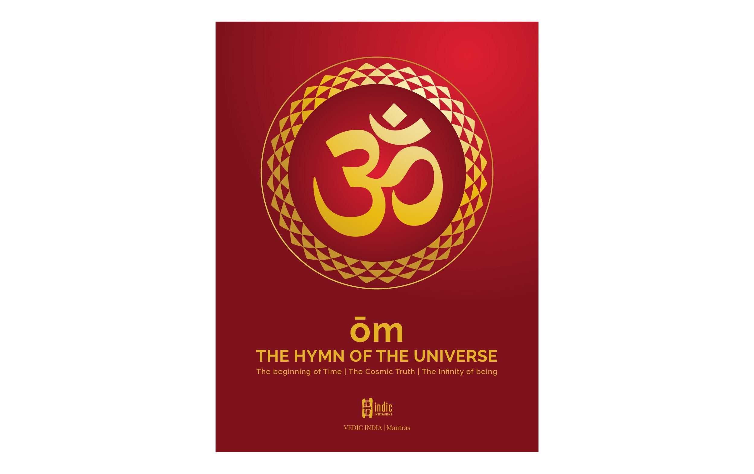 Om - Hymn of the Universe - A3 Frame - Wall Frames - indic inspirations