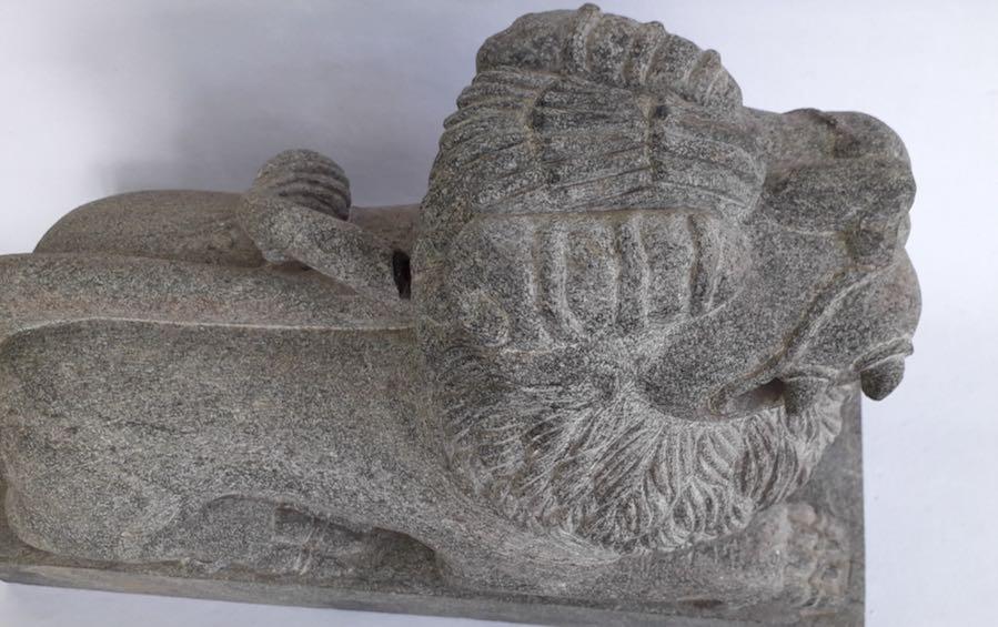 Pallava Lion - Sculptures - indic inspirations