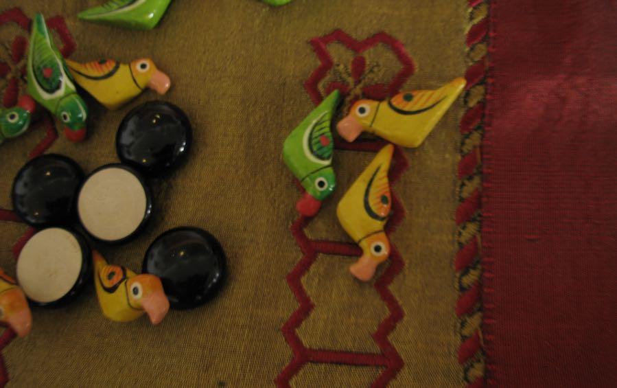 PANCHI BOARD GAME - SILK - Games - indic inspirations