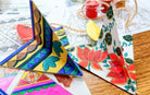 Paper Diya Making DIY Kit with Madhubani Art - Craft Kit - indic inspirations