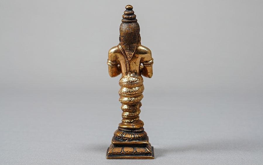 Patanjali - Bronze Idol 24" - Bronze Idols - indic inspirations