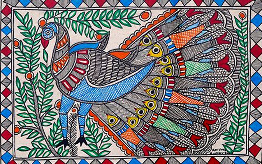 Buy Recording : ONLINE MADHUBANI PAINTING WORKSHOP WITH PRITI KARN –  MeMeraki