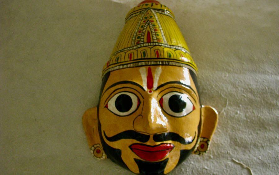 PESHWA CHERIAL MASK - Masks - indic inspirations