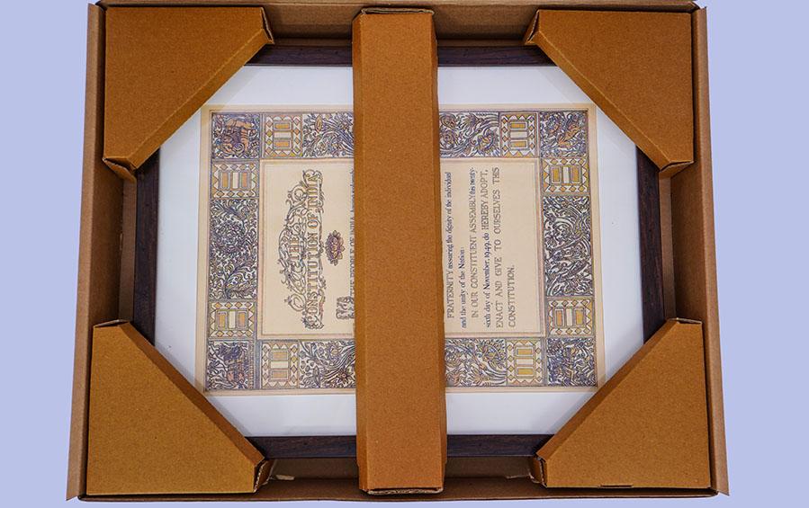 Buy Preamble of Indian Constitution Frame (Wall) Online. – Indic ...