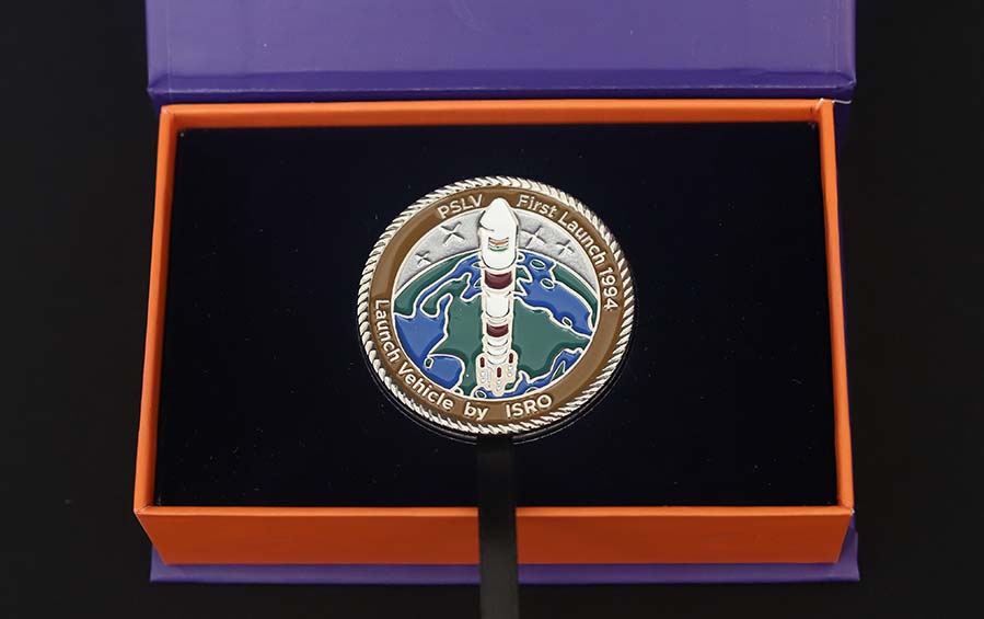 PSLV Medallion - Coins - indic inspirations