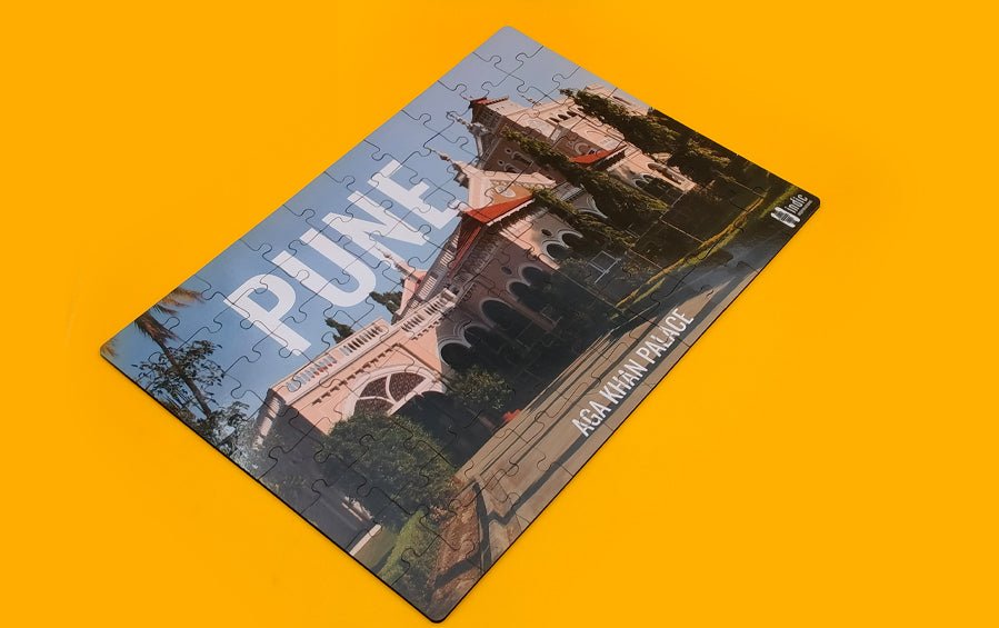 Pune | Aga Khan Palace | Jigsaw Puzzle | 80 pieces - puzzles - indic inspirations
