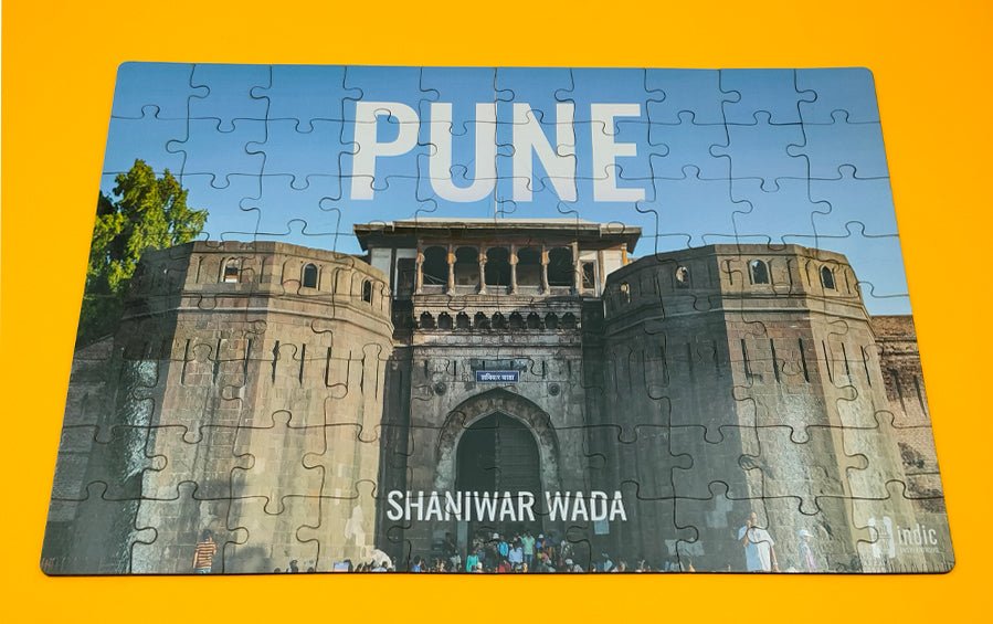 Pune | Shaniwar Wada | Jigsaw Puzzle | 80 pieces - puzzles - indic inspirations
