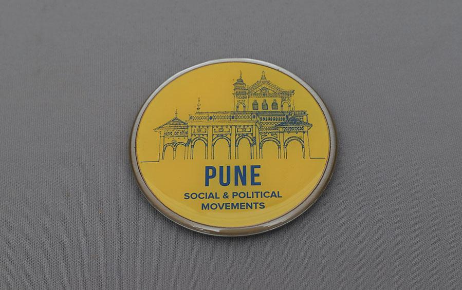 Pune :: Social & Political Movements Fridge Magnet - City souvenirs - indic inspirations