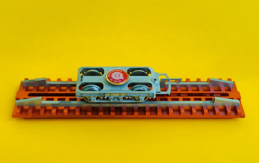 Railway Bogie | Desktop Fidget - train models - indic inspirations