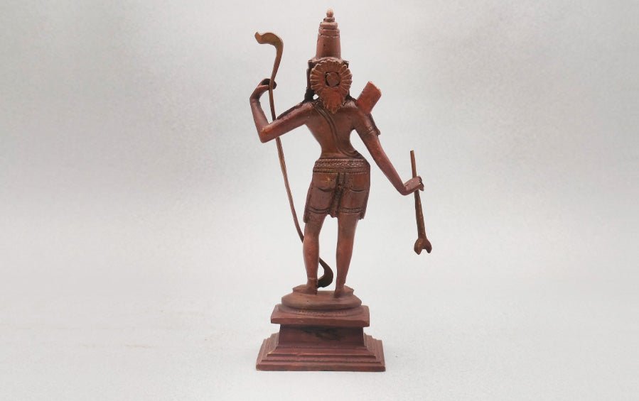 Ramayana Story || Handcrafted Panchaloha Idols Set - Sculptures - indic inspirations