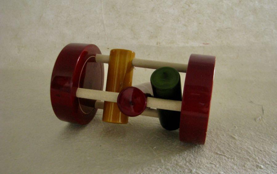 Rolling Rattle - Wooden Toys - indic inspirations
