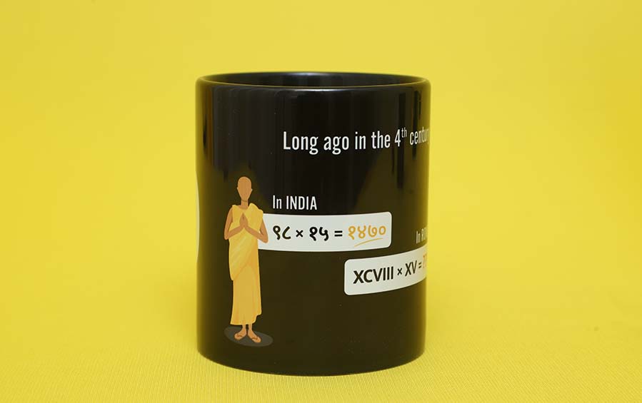 Roman Counting - Mug - Cups & Mugs - indic inspirations