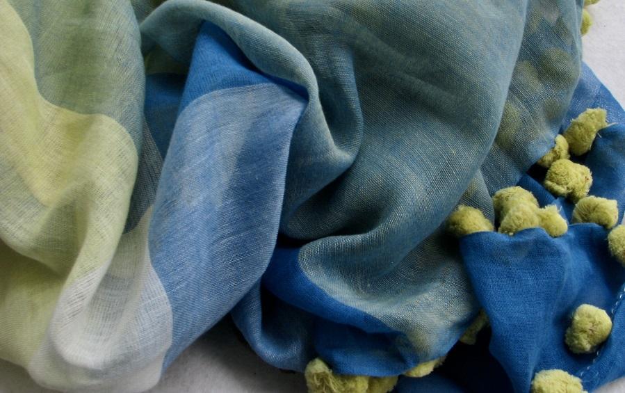 SCARF – BENGAL HANDLOOM COTTON - Scarves - indic inspirations