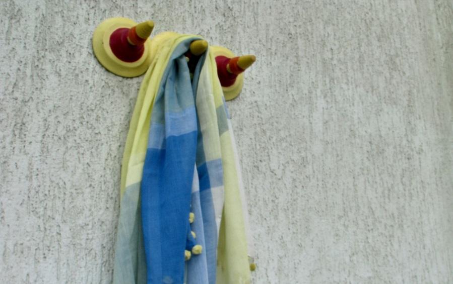 SCARF – BENGAL HANDLOOM COTTON - Scarves - indic inspirations