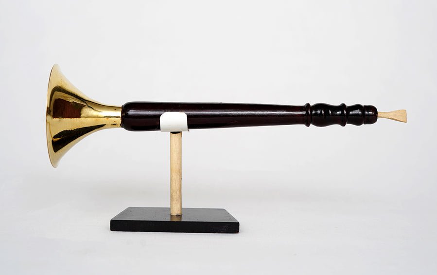 Buy Wooden Miniature Musical Instrument - Shehnai Online Indic ...