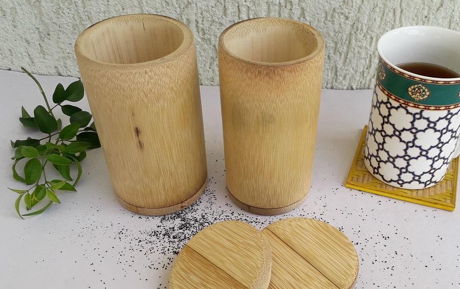 Single Bamboo Tea Box - Boxes - indic inspirations