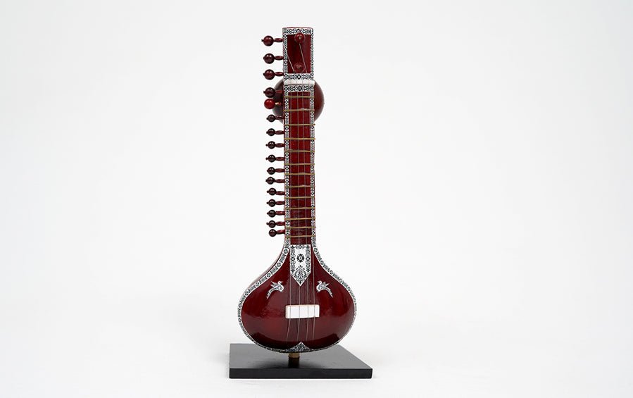 Sitar Instrument Price Buy Wooden Miniature Musical Instrument - Sitar Online Indic Inspirations