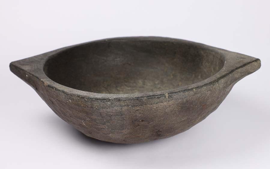 Soapstone Traditional Kadaai- 1.5 Lit - Cookware - indic inspirations