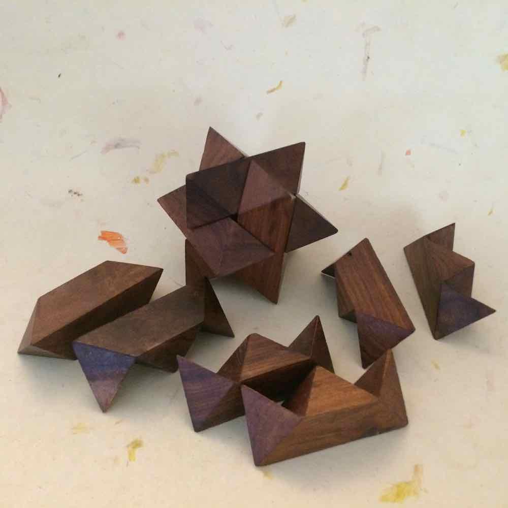 STAR WOODEN PUZZLE - puzzles - indic inspirations