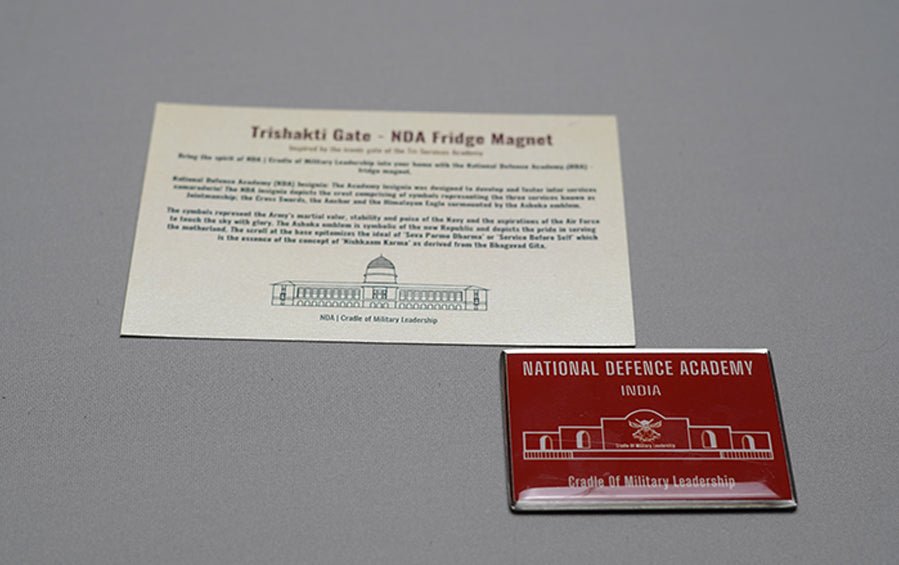 Trishakti Gate - Fridge Magnet - military souvenirs - indic inspirations