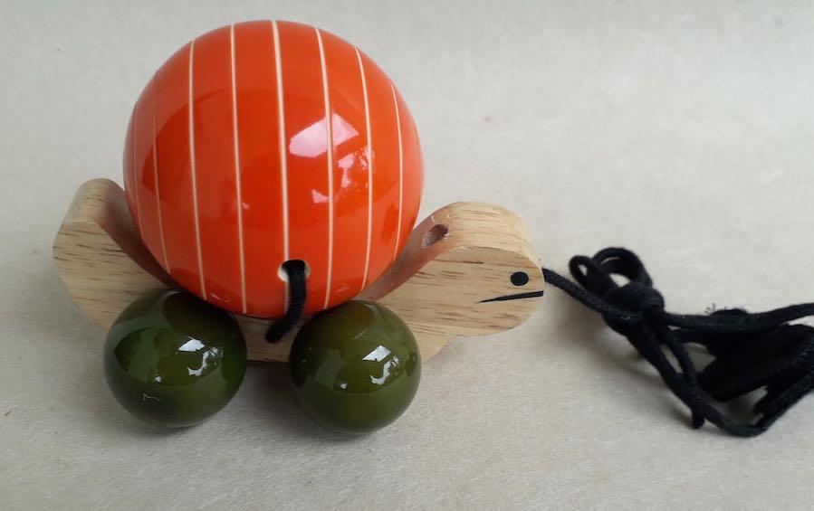 Tuttu Turtle - Wooden Toys - indic inspirations