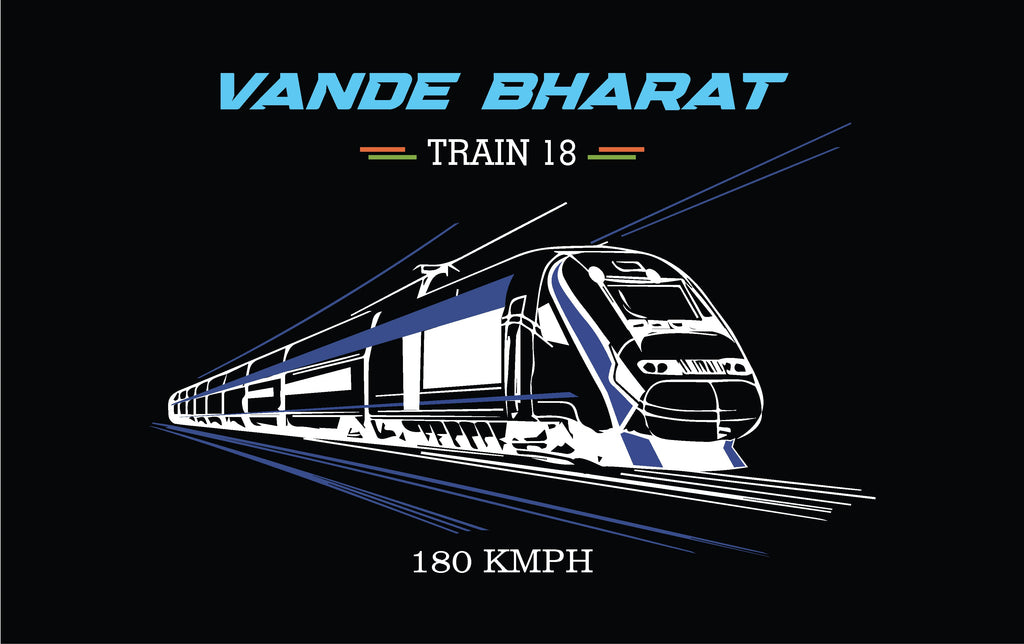 Vande Bharat | TShirt - T-shirts - indic inspirations