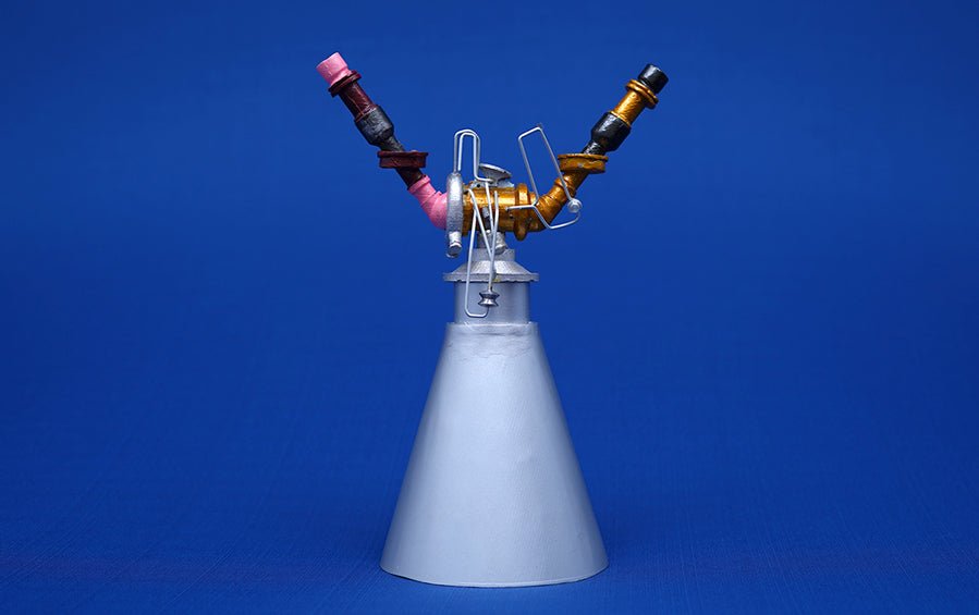 VIKAS Engine for PSLV, GSLV 1:25 Scale - rocket models - indic inspirations