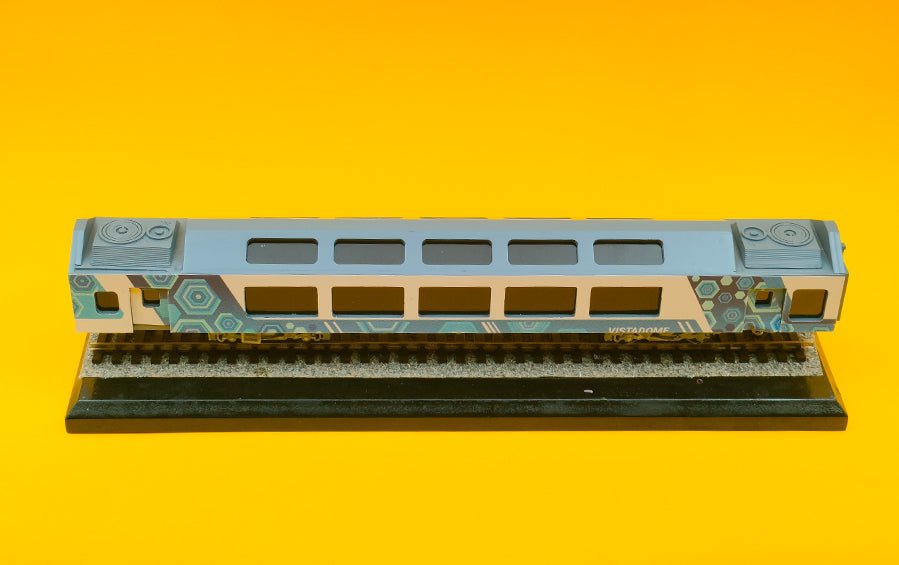 Vista Dome Coach | 1:87 HO Scale Model - train models - indic inspirations