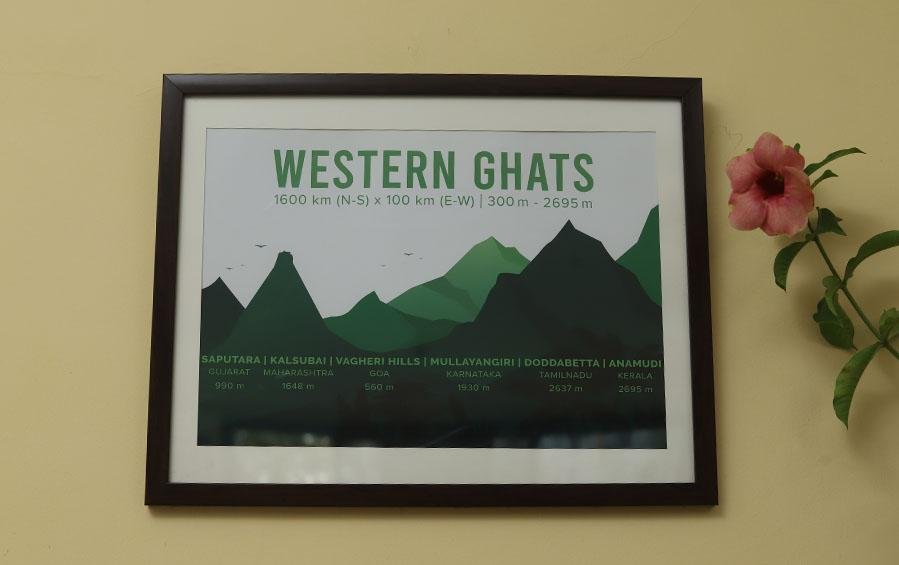 Western Ghats - A3 Frame - Wall Frames - indic inspirations