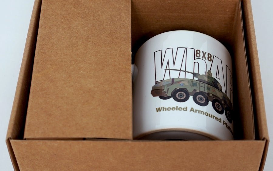 WhAP 8 x 8 Wheeled Armoured Platform | Mug - Cups & Mugs - indic inspirations