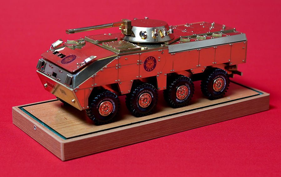 WhAP 8 x 8 Wheeled Armoured Platform Scale Model - Wheeled Armoured Platform Scale Models - indic inspirations