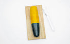 Wooden Wall Hanging Planter - Yellow & Blue - wall planter - indic inspirations