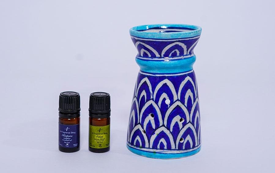 Yoga Diffuser Blue - Oil Diffusers - indic inspirations
