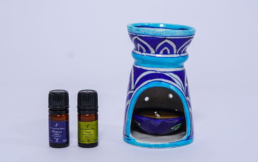 Yoga Diffuser Blue - Oil Diffusers - indic inspirations
