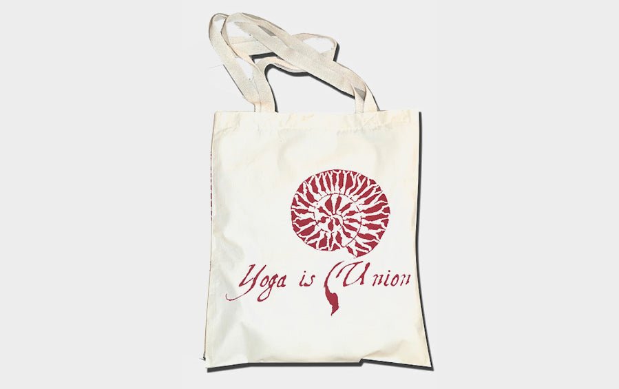 Yoga is Union Cloth Bag - Bags - indic inspirations