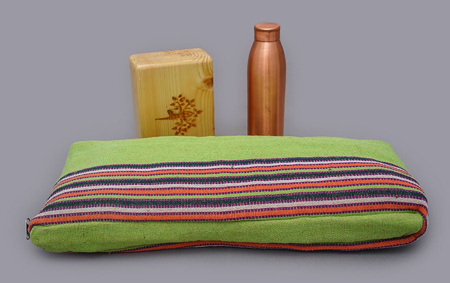 Yoga Props - Pillow Pastel Green - Bolsters - indic inspirations